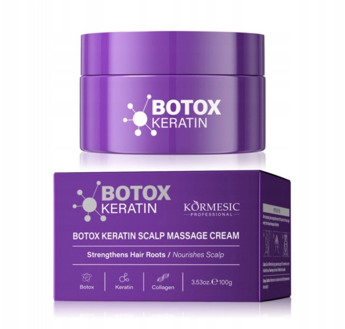 CREMA PARA MASAJE CAPILAR BOTOX