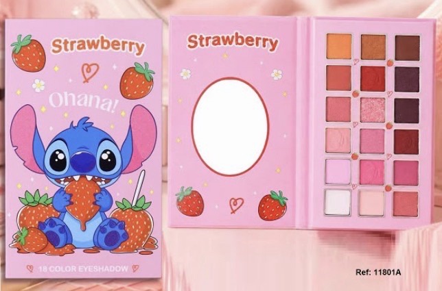 PALETA DE SOMBRA STITCH STRAWBERRY