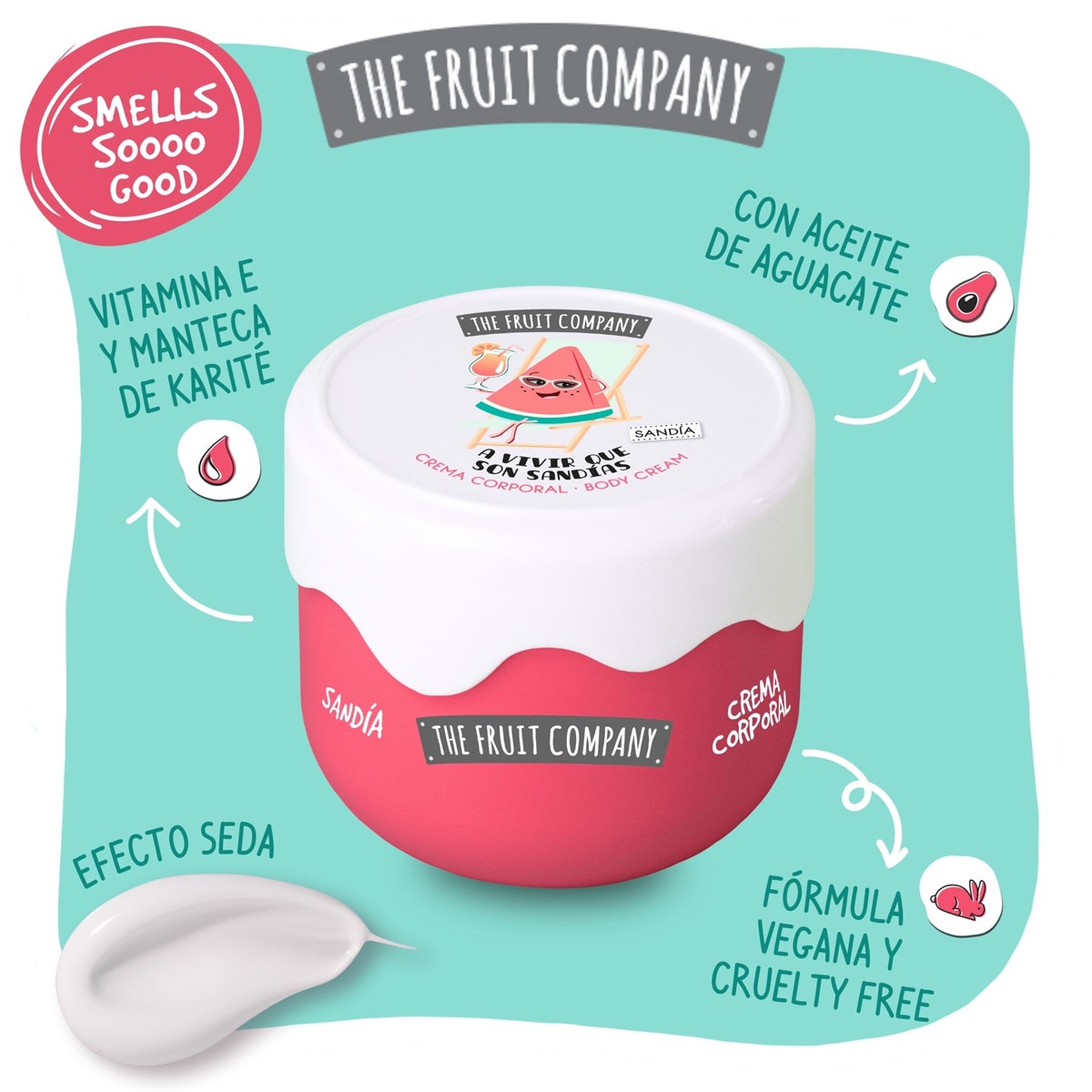 CREMA CORPORAL  SANDIA ?FRUIT AND COMPANY