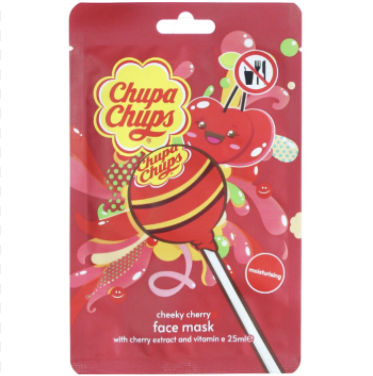 MASCARILLA FACIAL CHUPA CHUPS CEREZA