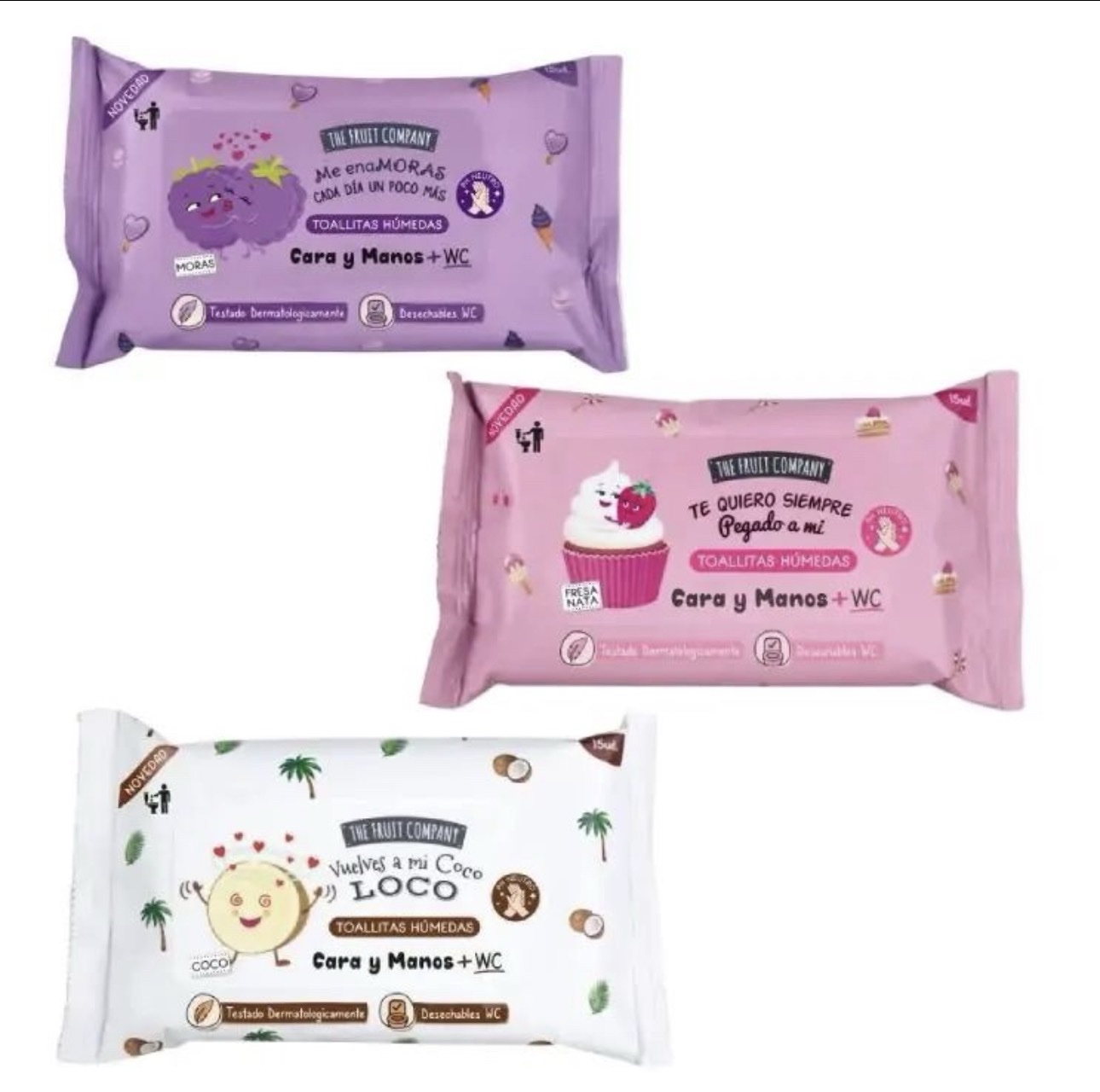 TOALLITAS THE FRUIT COMPANY