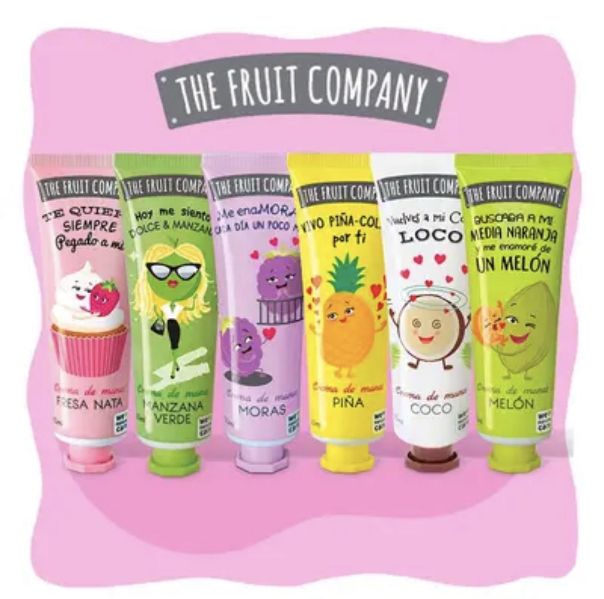 CREMA DE MANOS THE FRUIT COMPANY