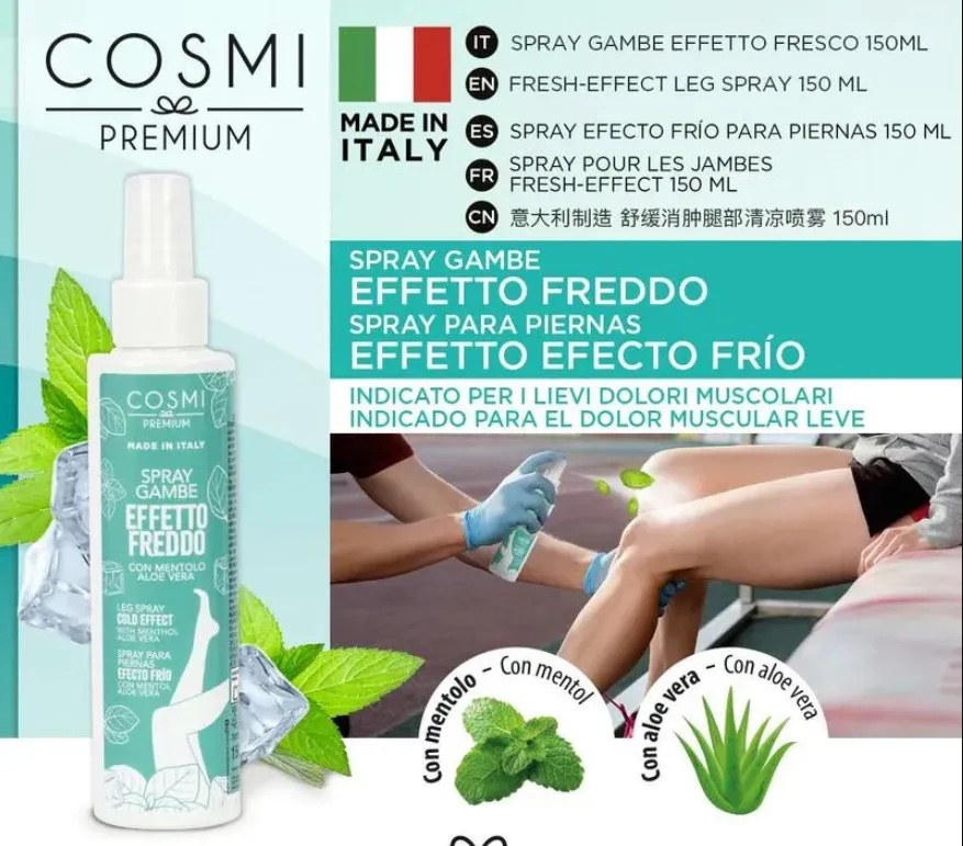 SPRAY PARA PIERNAS CANSADAS