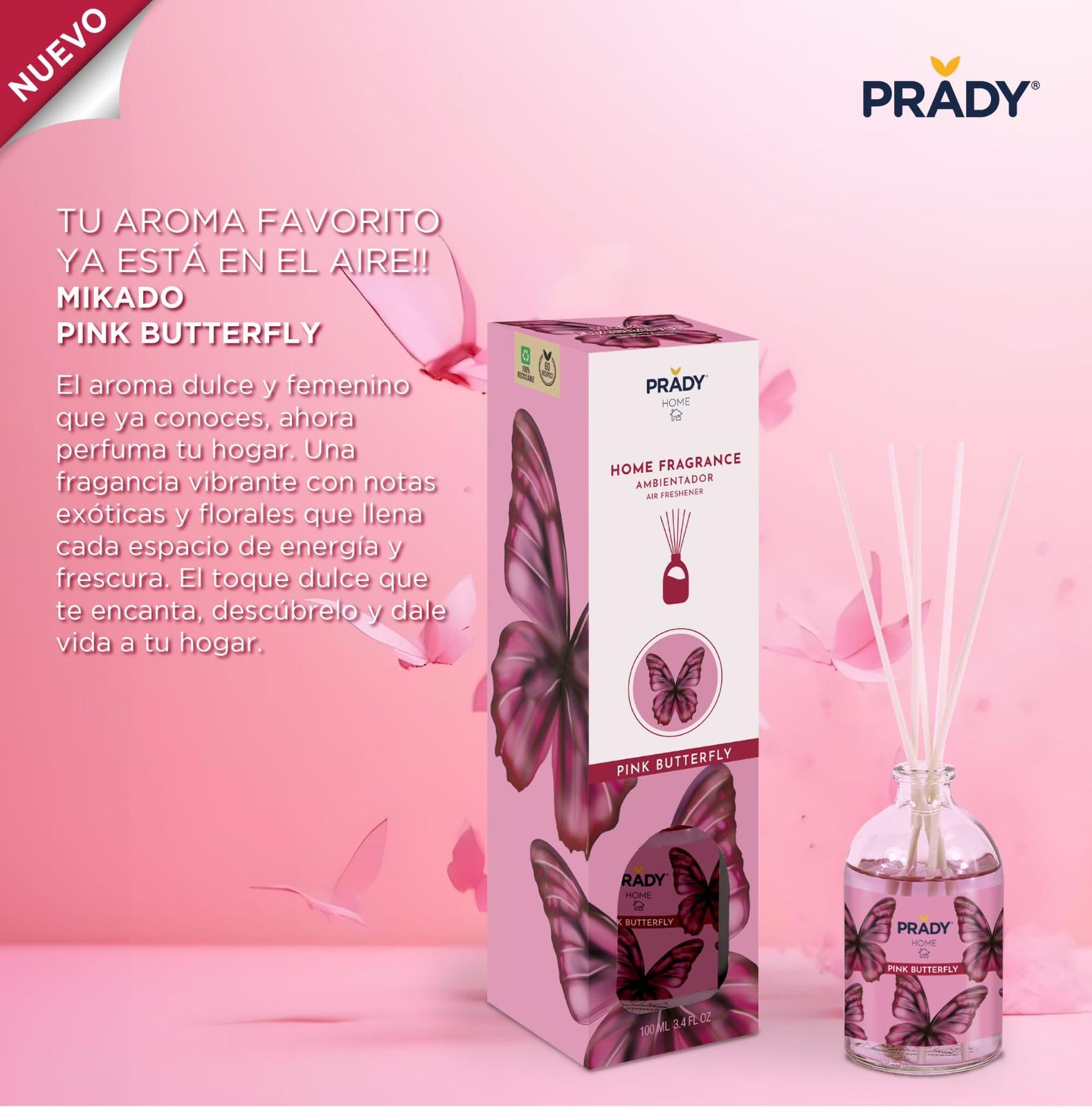 MIKADO PINK BUTTERFLY BOMBA