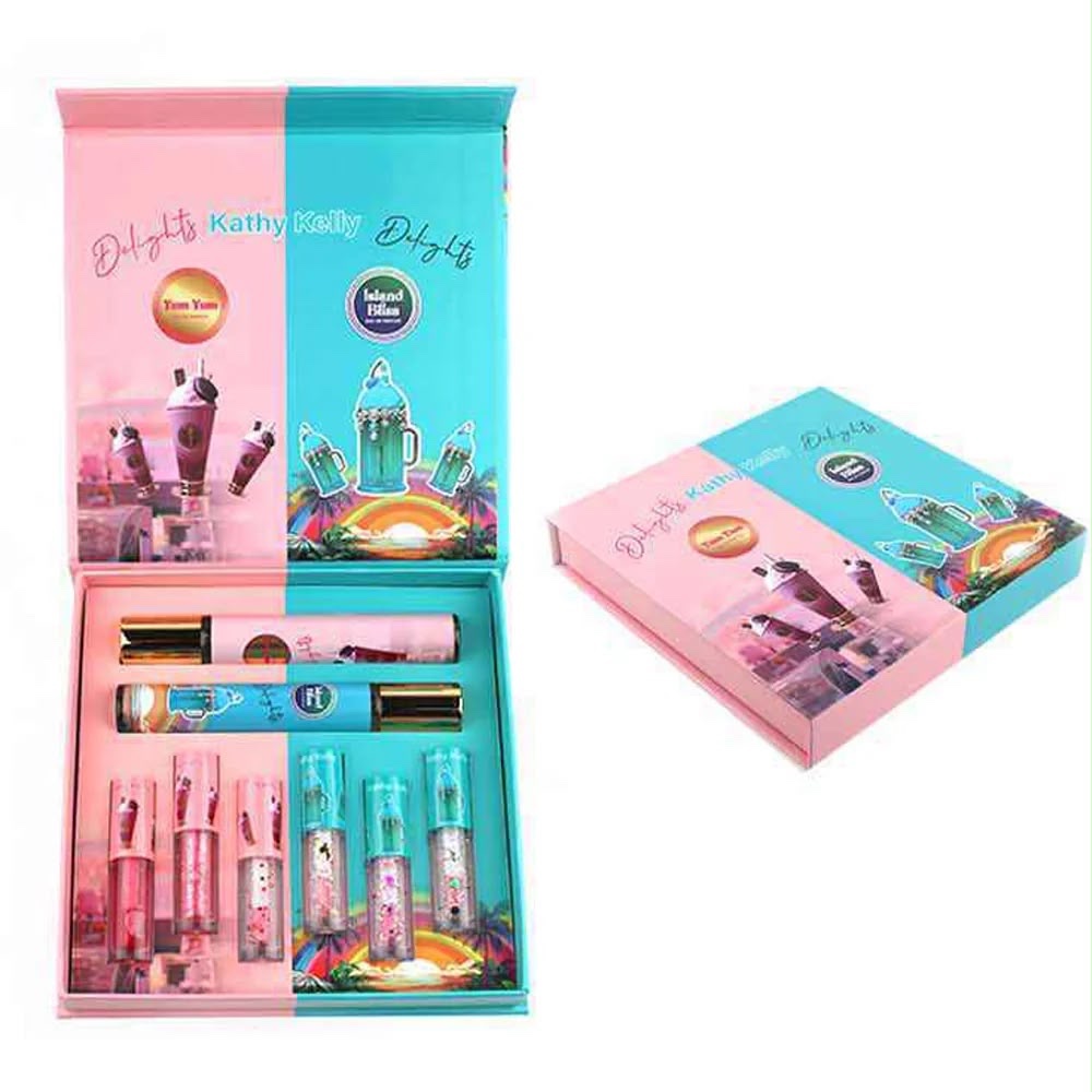 PACK DE MINITALLAS Y GLOS YUM YUM Y ISLAND BLISS