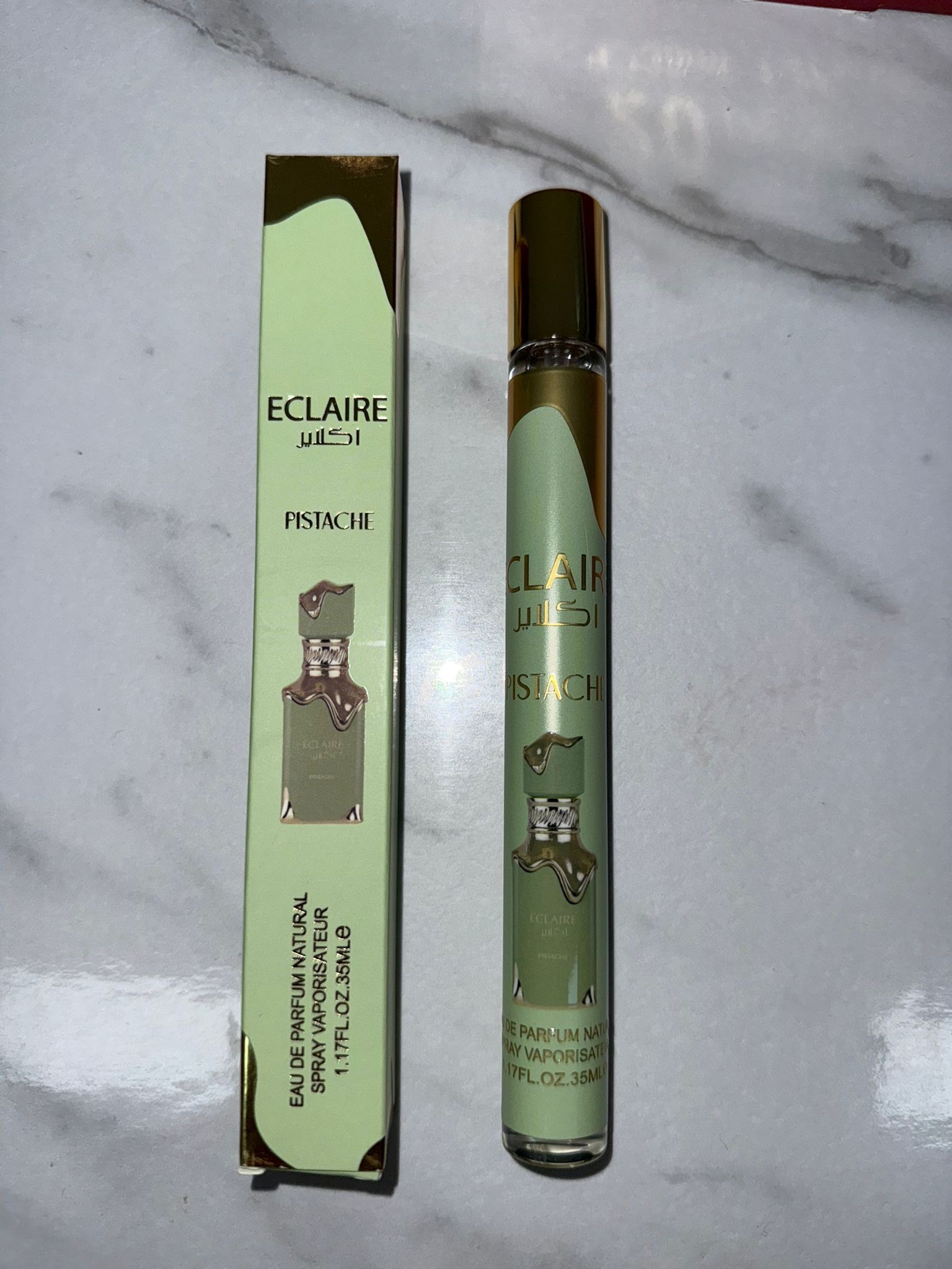 MINI TALLA ECLAIRE PISTACHE