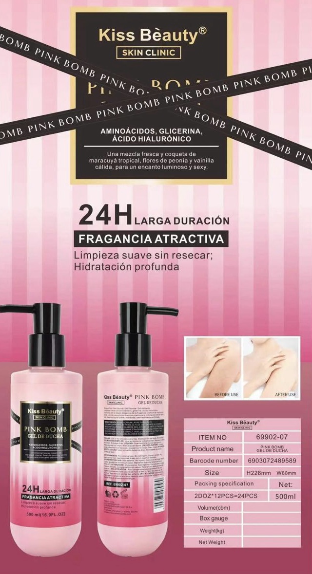 GEL DE DUCHA PINK BOMB (INSPO VICTORIA SECRET)