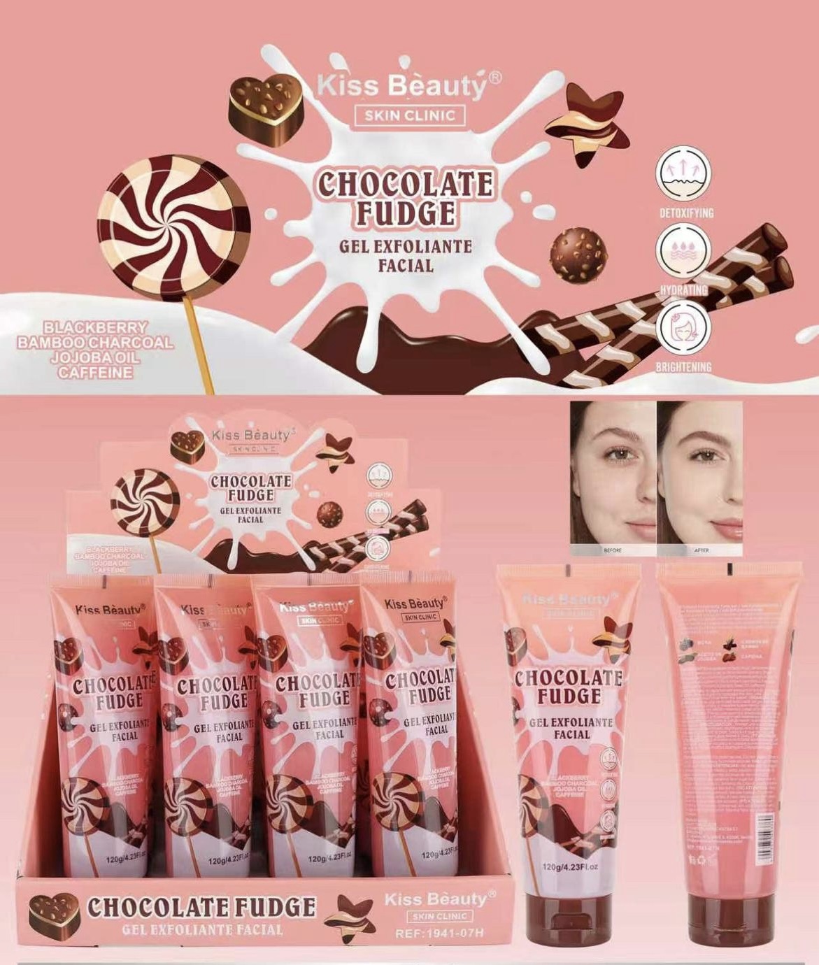 GEL EXFOLIANTE FACIAL CHOCOLATE FUDGE