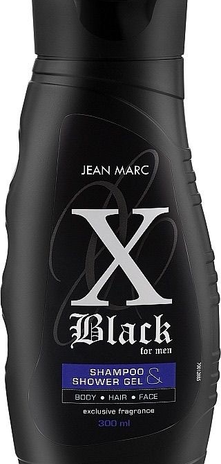CHAMPÚ & GEL BLACK X