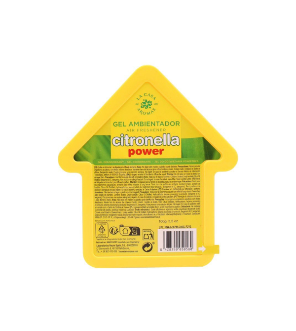 GEL AMBIENTADOR CASITA CITRONELA