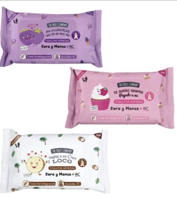 TOALLITAS THE FRUIT COMPANY