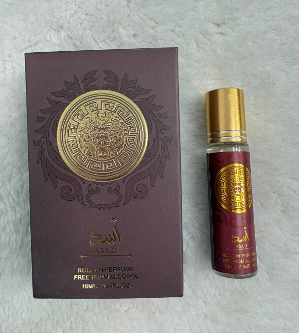 PERFUME ROLL ON ASAD MARRÓN