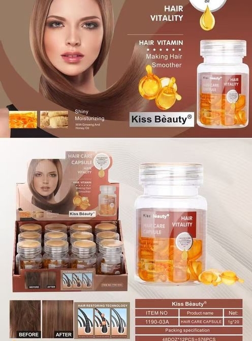 CÁPSULA PARA HIDRATAR EL CABELLO