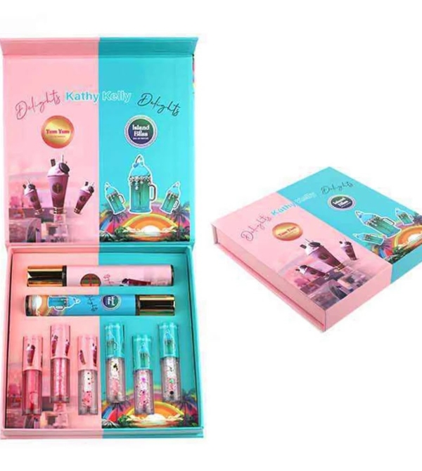 PACK DE MINITALLAS Y GLOS YUM YUM Y ISLAND BLISS